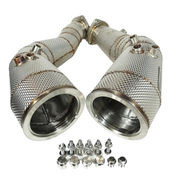 Endura Downpipe Decat Heatshielding Audi RS6 RS7 C8