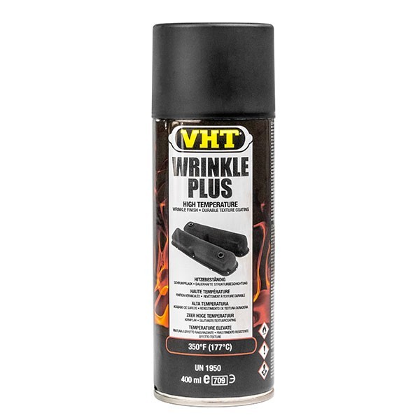 VHT Wrinkle Plus Verf Zwart