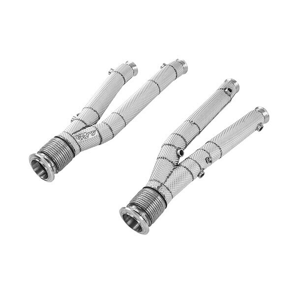 Concours alpha - Decat Downpipes avec chaleur schild - Lamborghini Aventador SVJ